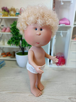 Кукла мальчик Mio Blond Nines d'Onil без одежды, 30 см