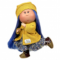 Шарнирная кукла Miа с синими волосами 3506 Nines d'Onil, 30 см
