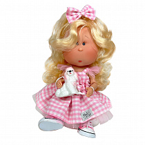 Шарнирная кукла Miа Blond с собачкой 3505 Nines d'Onil, 30 см